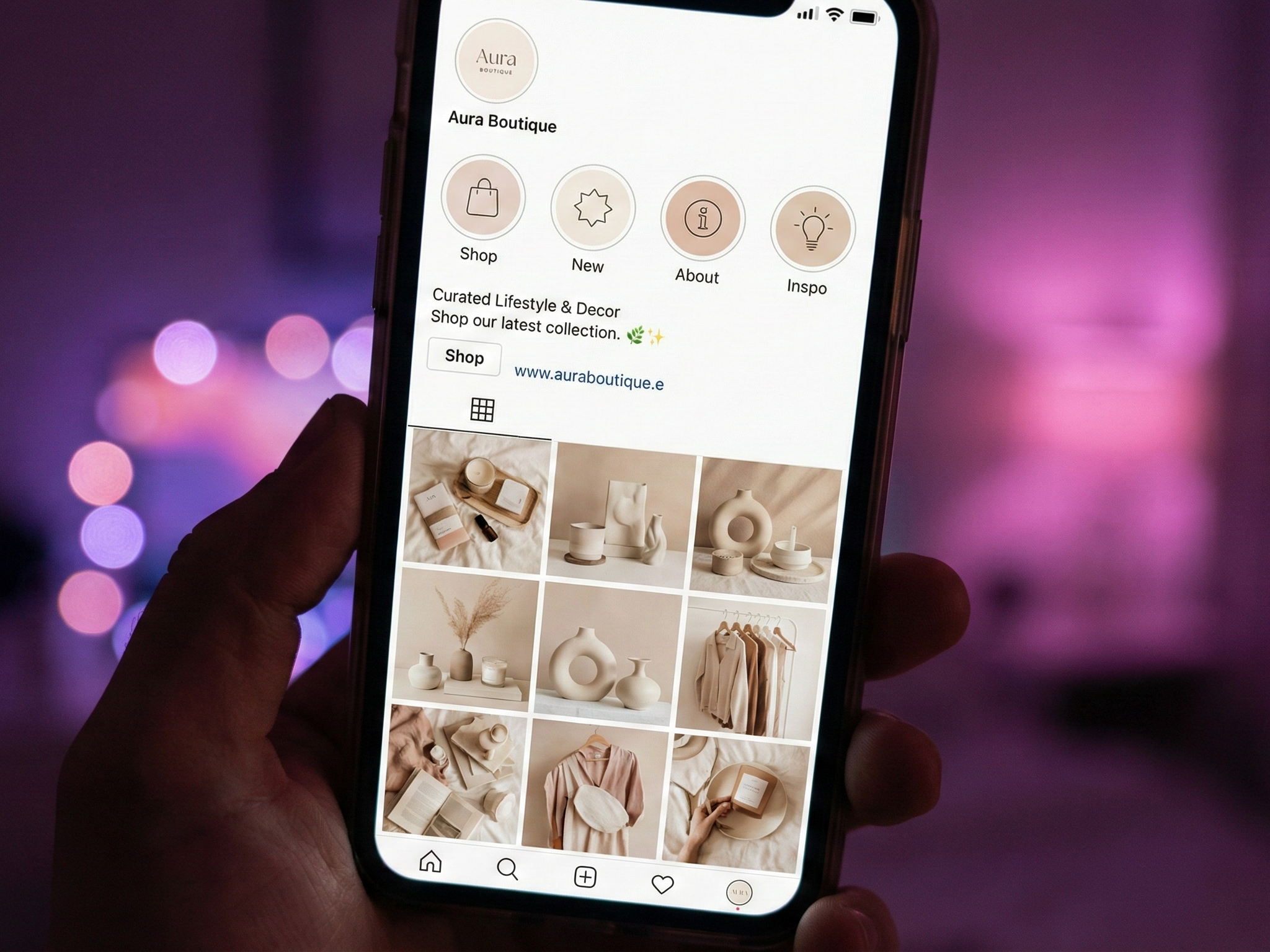 Bio e Destaques Lucrativos